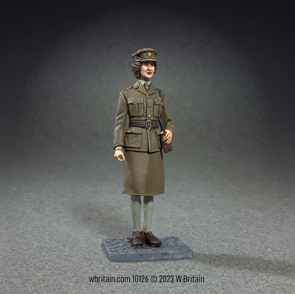 10126 - Princess Elizabeth in ATS Uniform, 1944-45