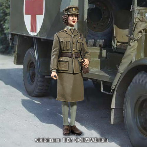 10126 - Princess Elizabeth in ATS Uniform, 1944-45