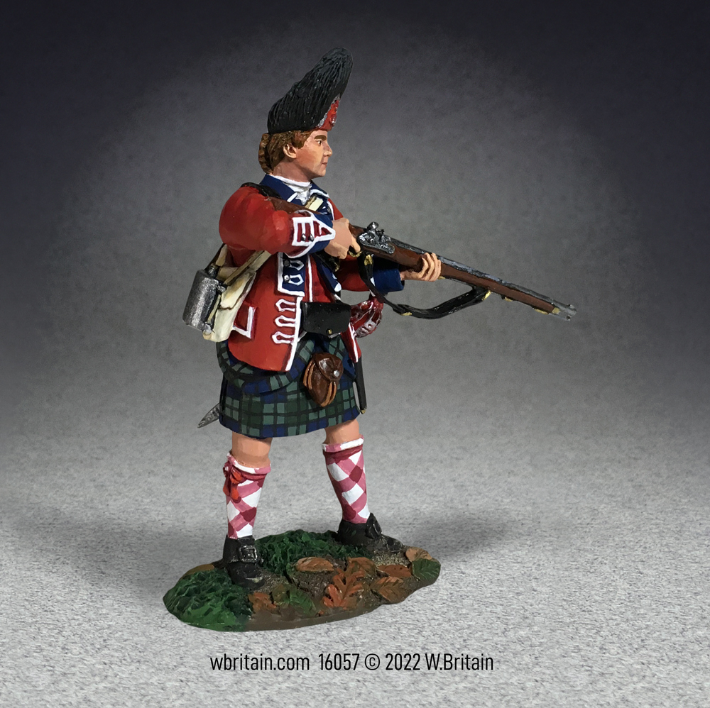 16057 42nd Royal Highland Regiment Grenadier Standing Alert 1760-63 W  Britain