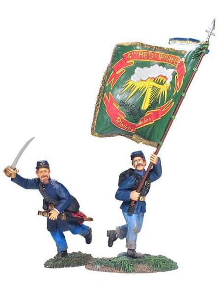 17933 - Union Infantry Command Set No.2, Irish Brigade, 28th Massachusetts