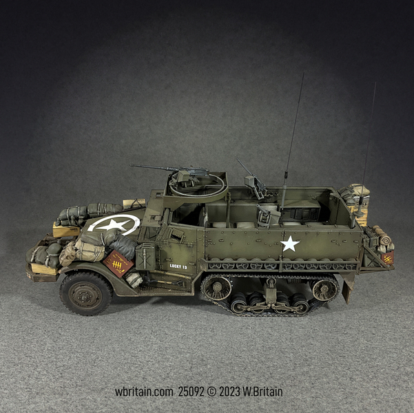 25092 M3A1 Half-track 9th Armored 27th Infantry, A Company