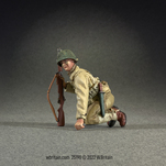 More about the '25190 - U.S. Infantryman Kneeling Watching for Movement, 1943-45' product