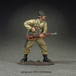 More about the '25198 - U.S. Armored Infantryman Reaching for Clip, 1943-45' product