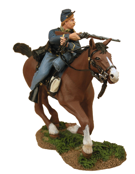 31020 - Union Cavalry Trooper Charging with Carbine No.1