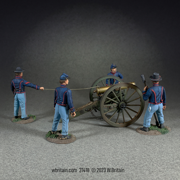 31418 &quot;Ready to Fire!&quot; Union M1841 12 Pound Howitzer
