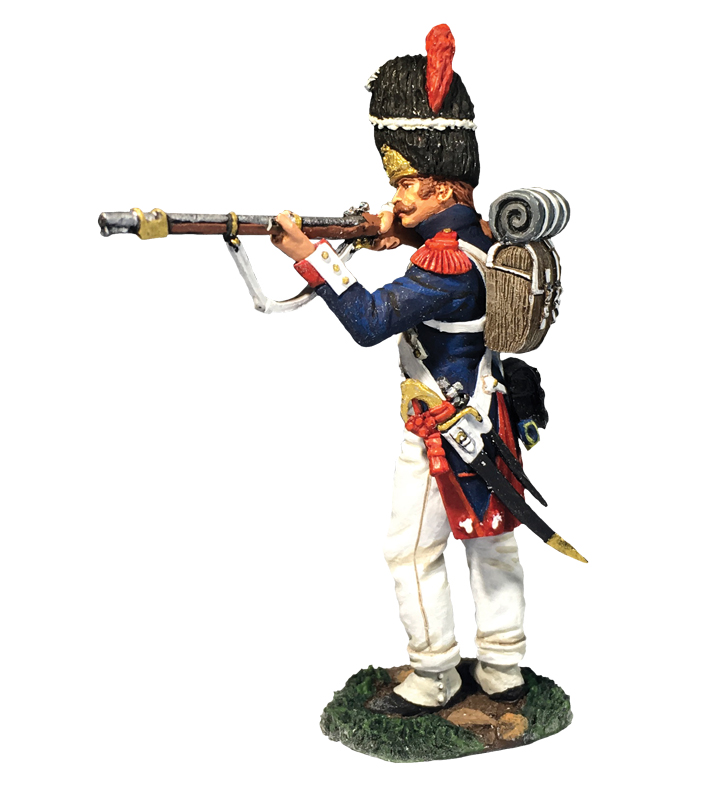 36175 - French Imperial Guard 2nd Rank Standing Firing | W Britain