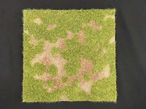 Club Pack of 12 Green Artificial Moss Square Mats 12