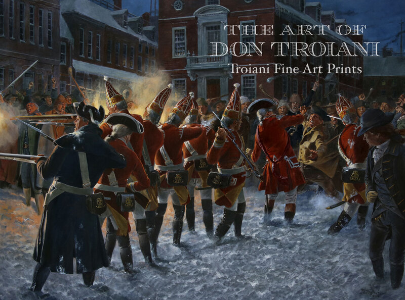 Boston Massacre 1770 - Troiani